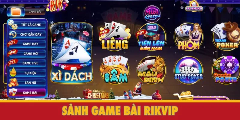 Sảnh game bài RIKVIP